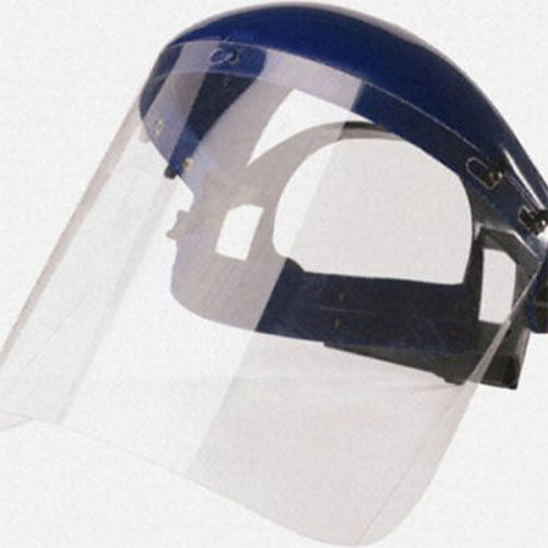 Blue Helmet Visor Face Shield Manufacturer