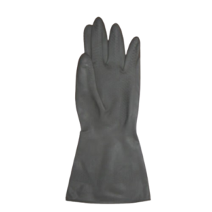 Black Scratch Resistant Latex Gloves